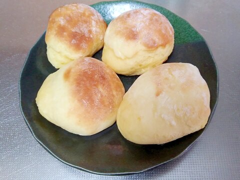 ホットケーキミックスで作るふわふわパン